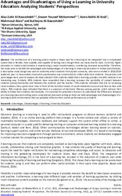 Advantages and Disadvantages of Using e-Learning in University Education: Analyzing Students' Perspectives - ERIC