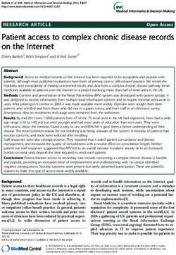 Patient access to complex chronic disease records on the Internet