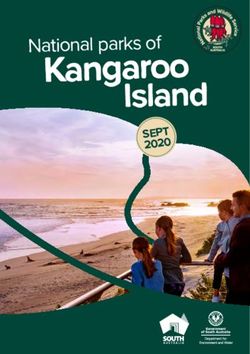 Kangaroo Island SEPT 2020 - Department for ...