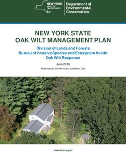 NEW YORK STATE OAK WILT MANAGEMENT PLAN - Division of Lands and Forests Bureau of Invasive Species and Ecosystem Health Oak Wilt Response - NY.gov