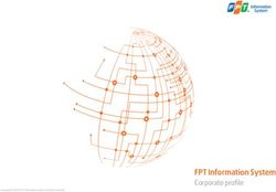 FPT Information System - Corporate profile Copyright 2019 FPT Information System. All rights reserved.