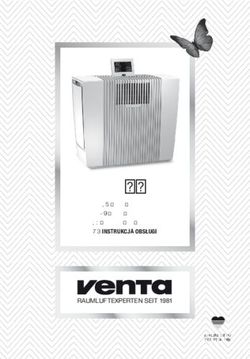 LP60 RAUMLUFTEXPERTEN SEIT 1981 - EN USER MANUAL FR MODE D'EMPLOI ES MANUAL DEL USUARIO PL INSTRUKCJA OBSŁUGI