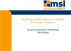 Investing in Real Estate in Australia for Foreign Investors - Direct Investment in Residential Real Estate