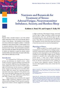 Nutrients and Botanicals for Treatment of Stress: Adrenal Fatigue, Neurotransmitter Imbalance, Anxiety, and Restless Sleep