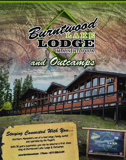 And Outcamps - Burntwood Lake Lodge