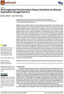 3D Geophysical Post-Inversion Feature Extraction for Mineral Exploration through Fast-ICA