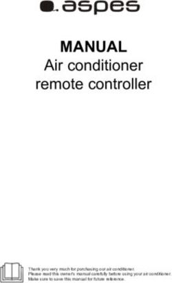 MANUAL Air conditioner remote controller - Thank you very much for purchasing our air conditioner. Please read this owner's manual carefully ...