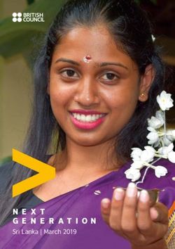 Sri Lanka | March 2019 - British Council