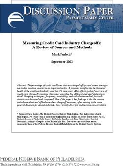 Measuring Credit Card Industry Chargeoffs: A Review of Sources and Methods