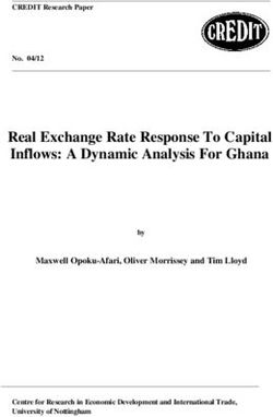 Real Exchange Rate Response To Capital Inflows: A Dynamic Analysis For Ghana