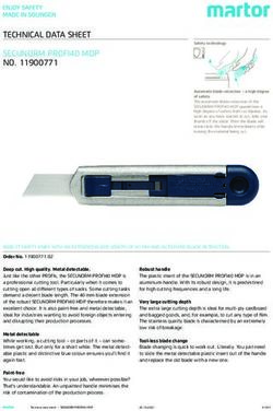 TECHNICAL DATA SHEET SECUNORM PROFI40 MDP NO. 11900771 - MARTOR