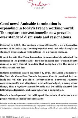 Good news! Amicable termination is expanding in today's French working world: The rupture conventionnelle now prevails over standard dismissals ...