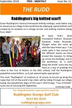 THE RUDD Ruddington's big knitted scarf! - Ruddington Parish Council