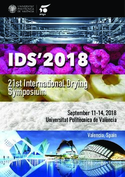 IDS'2018 21st International Drying Symposium - September 11-14, 2018 ...