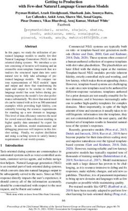 Getting to Production with Few-shot Natural Language Generation Models