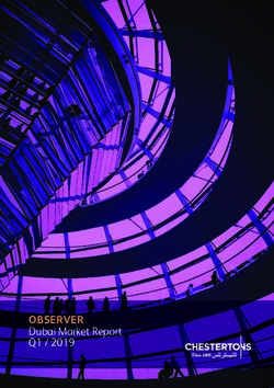 OBSERVER Dubai Market Report Q1 / 2019 - Shamal ...