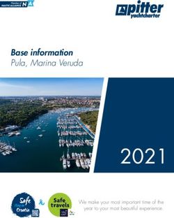2021 Base information Pula, Marina Veruda - Pitter Yachting
