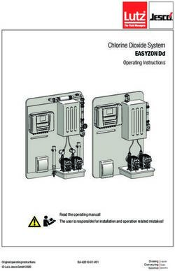 Chlorine Dioxide System Hauptansicht EASYZON Dd-D Compact - Lutz-Jesco GmbH