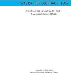 WAS IST HIER ÜBERHAUPT LOS? - A Study Abroad Survival Guide - Part 1 Darmstadt Edition 2019/20 - University of Rhode Island