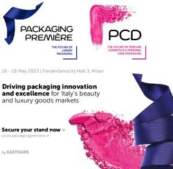 Driving packaging innovation and excellence for Italy's beauty and luxury goods markets - Secure your stand now