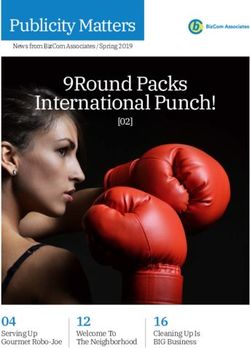 9ROUND PACKS INTERNATIONAL PUNCH! - PUBLICITY MATTERS - BIZCOM ASSOCIATES