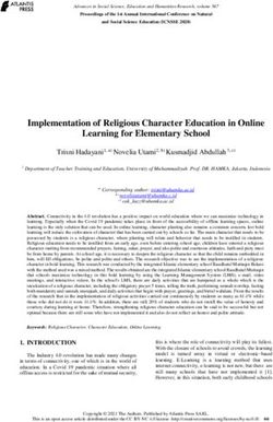 Implementation of Religious Character Education in Online Learning for Elementary School - Atlantis Press