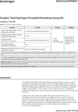 Amplex Red Hydrogen Peroxide/Peroxidase Assay Kit