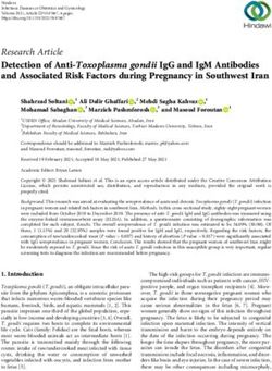 DETECTION OF ANTI-TOXOPLASMA GONDII IGG AND IGM ANTIBODIES AND ASSOCIATED RISK FACTORS DURING PREGNANCY IN SOUTHWEST IRAN