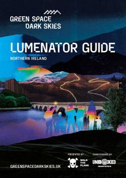 Lumenator Guide NORTHERN IRELAND - GREENSPACEDARKSKIES.UK - Green Space Dark Skies