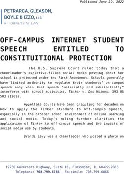 OFF-CAMPUS INTERNET STUDENT SPEECH TO CONSTITUITIONAL PROTECTION