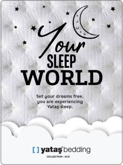 Set your dreams free, you are experiencing Yataş sleep - COLLECTION 2021