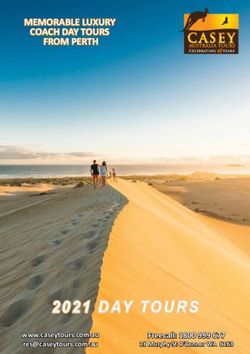 2021 DAY TOURS - MEMORABLE LUXURY COACH DAY TOURS FROM PERTH - Casey Tours