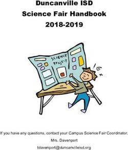 Duncanville ISD Science Fair Handbook 2018-2019 - If you have any questions, contact your Campus Science Fair Coordinator. Mrs. Davenport ...
