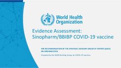 Evidence Assessment: Sinopharm/BBIBP COVID-19 vaccine