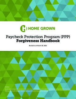 Forgiveness Handbook Paycheck Protection Program (PPP)