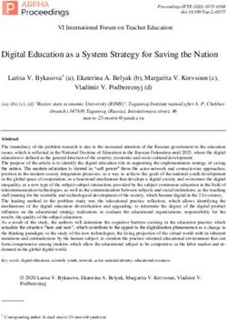 Digital Education as a System Strategy for Saving the Nation