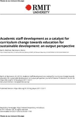 Academic staff development as a catalyst for curriculum change towards education for sustainable development: an output perspective