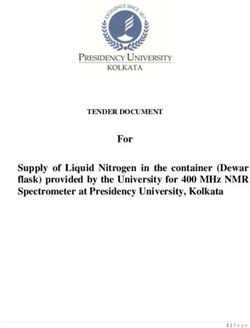 For Supply of Liquid Nitrogen in the container (Dewar flask) provided by the University for 400 MHz NMR Spectrometer at Presidency University, Kolkata