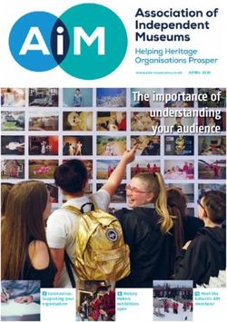 The importance of understanding your audience - Association of Independent Museums