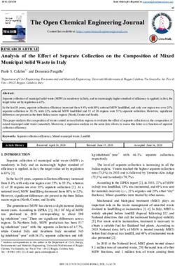 The Open Chemical Engineering Journal - Bentham Open