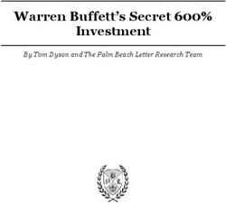 Warren Buffett's Secret 600% Investment - By Tom Dyson and The Palm Beach Letter Research Team