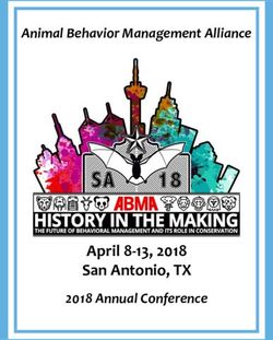 April 8-13, 2018 San Antonio, TX - Animal Behavior Management Alliance - 2018 Annual Conference - The Animal Behavior Management ...
