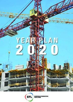 YEAR PLAN - European Federation for Living