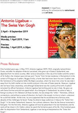 Antonio Ligabue - The Swiss Van Gogh - 2 April - 8 September 2019 Media preview: Monday, 1 April 2019, 11am Preview: Monday, 1 April 2019, 6.30pm ...