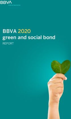 BBVA 2020 green and social bond - REPORT