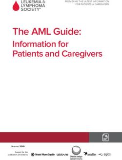 The AML Guide: Information for Patients and Caregivers - Leukemia & Lymphoma Society