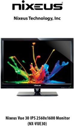 (NX-VUE30) - Nixeus Technology, Inc - Nixeus Vue 30 IPS 2560x1600 Monitor