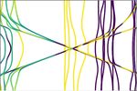 Visualizing atomic structure and magnetism of 2D magnetic insulators via tunneling through graphene