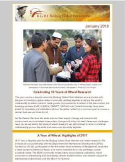 January 2018 - Borlaug Global Rust Initiative