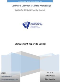 Management Report to Council - Comhairle Cathrach & Contae Phort Láirge Waterford City & County Council - Waterford ...